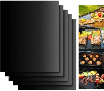 Non Stick Gas Carbón eléctrico Grill Accesorios para barbacoa Grill exterior Alfombrillas para hornear