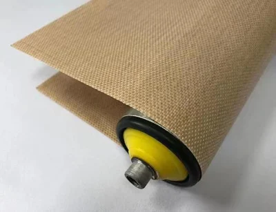Incombustible Sabuk Non-Stick PTFE cintas transportadoras de fusión