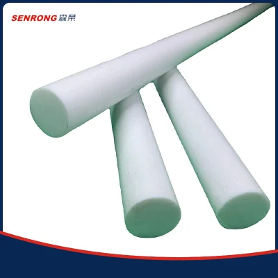 Colorful PTFE White PTFE Extruding Rods PTFE Solid Rod
