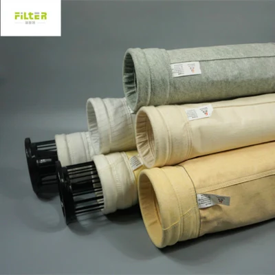 Micro poliéster fibra Nomex Fibra de vidrio PTFE PPS P84 la aguja Filtro de fieltro tela