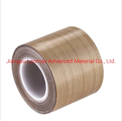 Cinta adhesiva de PTFE resistente al calor de fibra de vidrio