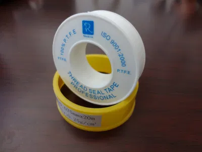Venta en caliente Eco-friendly 100% de PTFE virgen cinta de sellado de rosca de teflón