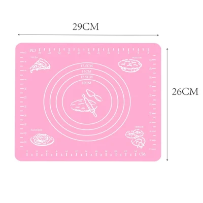 Cocina de laminación de pastelería masa útil de la Almohadilla de silicona reutilizables Mat Tabla