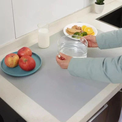 Cocina de silicona Countertop alfombrilla para horno alfombrilla térmica grasa alfombrilla antideslizante Estera