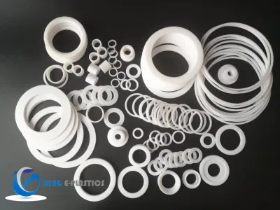 Junta de envoltura de PTFE con junta tórica de PTFE tipo V o U.