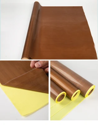 Cinta de tela de vidrio Teflating cinta adhesiva impermeable de fibra de vidrio recubierta de PTFE