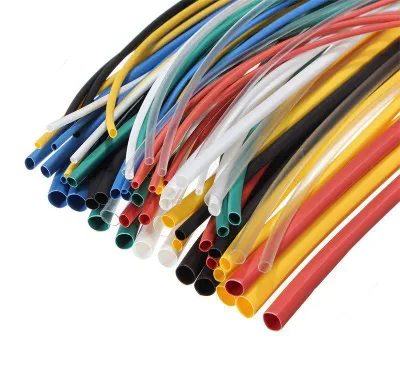 Wellco Especificaciones personalizables aislamiento de tubos termorretráctiles Poliolefina PVDF FEP Tubo termorretráctil PTFE antideslizante