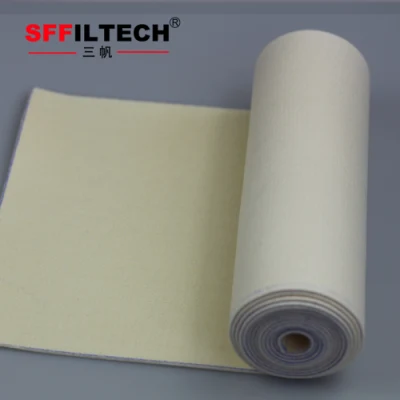 Paño Filtro colector de polvo de PTFE