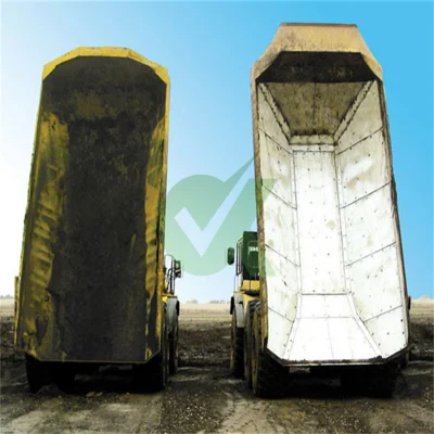 Las camisas de camión volquete UHMW PE 1000 de la junta de la camisa del UHMWPE Forro de silo