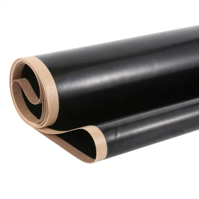 China fábrica industrial de alta temperatura transportador de cinta de fibra de vidrio recubiertas de PTFE