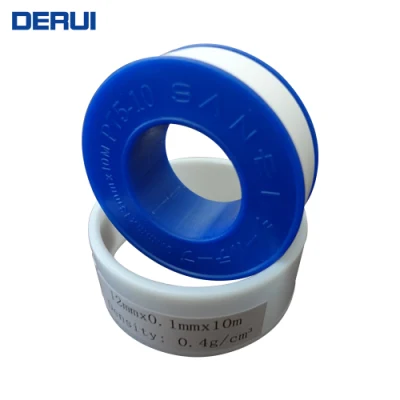 12mm% PTFE puro tubo de agua sellado de rosca cinta de fontanería 100 Anchura