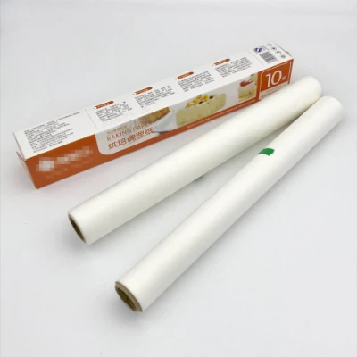 Papel de pergamino estanco recubierto de silicio resistente al agua y a la grasa