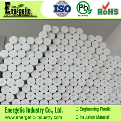 Varilla de plástico de ingeniería de la varilla de plástico duro de PTFE PTFE 1mm-300mm varilla de grafito