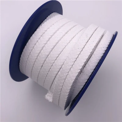  Trenzado de la glándula de alta calidad el embalaje de PTFE puro Prensaestopas Kit para alimentos, medicinas, Papel, Química Fina, bomba de agua junta, juntas de vástago de válvula