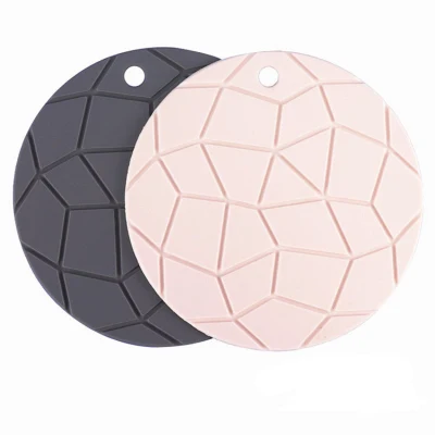 Lugar Trivet silicona antideslizante esteras resistentes al calor de la cocina comedor Mat