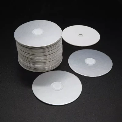 Las camisas de lámina de ventilación de inducción E-botellas de membrana de PTFE lámina de aluminio ventilación Camisa del sello de la junta