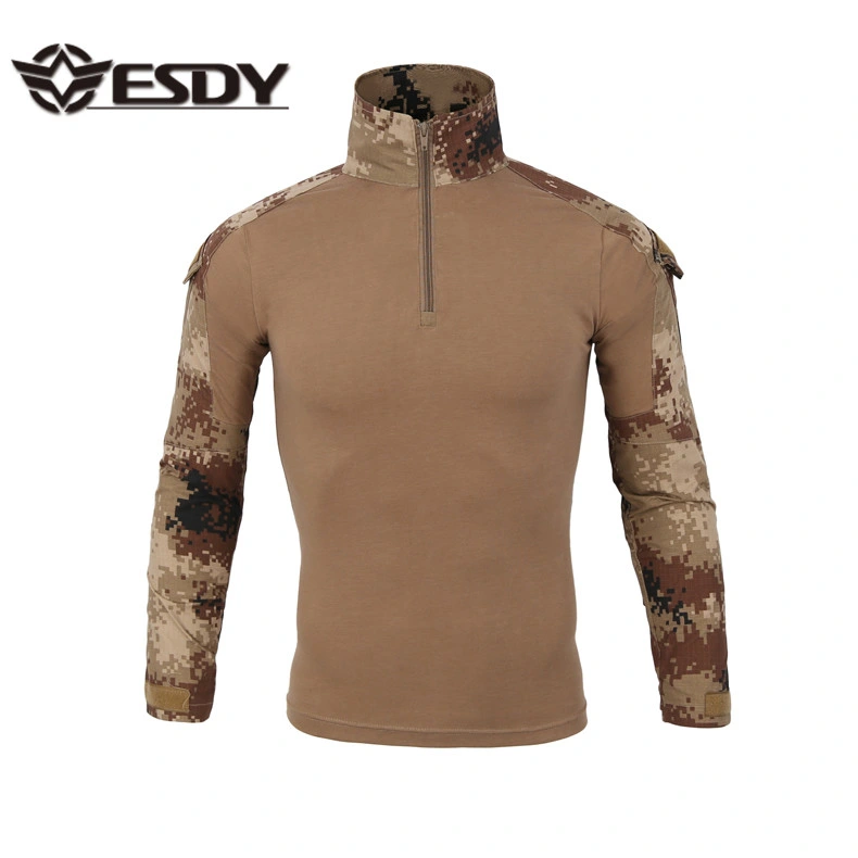 Tactical Airsoft Assault Long Sleeve Camo Shirt