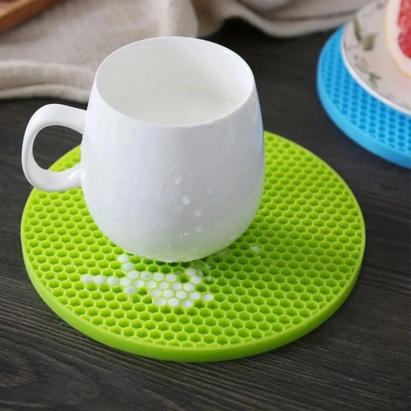 BPA Free Silicone Placemat Super Sofe Table Mat Heat Resistant for Kitchen