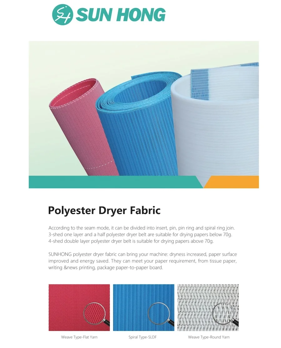 PTFE Mesh Paper Making Clothing Dryer Fabric