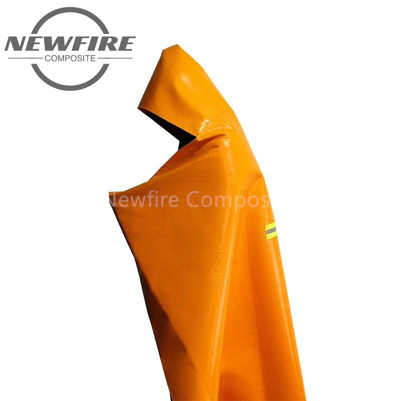 High Quality Glass Spandex Fire Resistant Silicone Coated Fiberglass Fire Blanket Cloak Fireproof Cloth