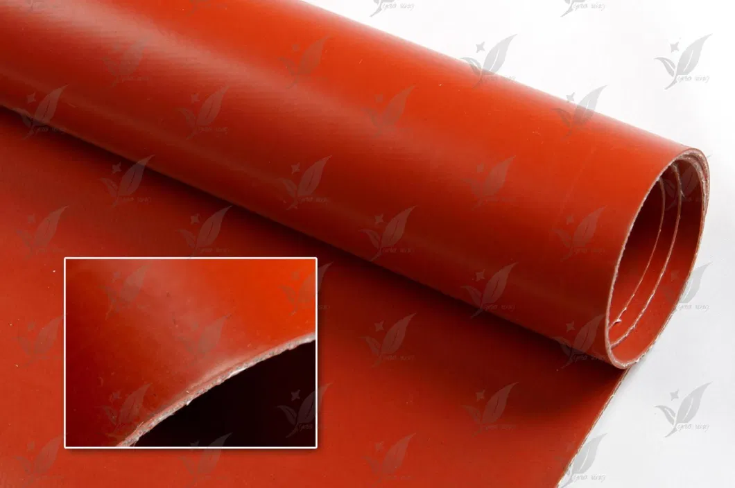 2 Ply Silicone Rubber Coated 3 Ply Fiberglass Fabric