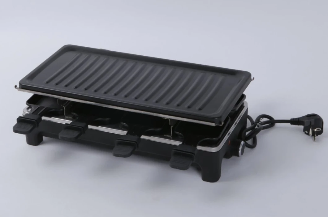 BBQ Grill 1200W Square Electric Raclette Grill
