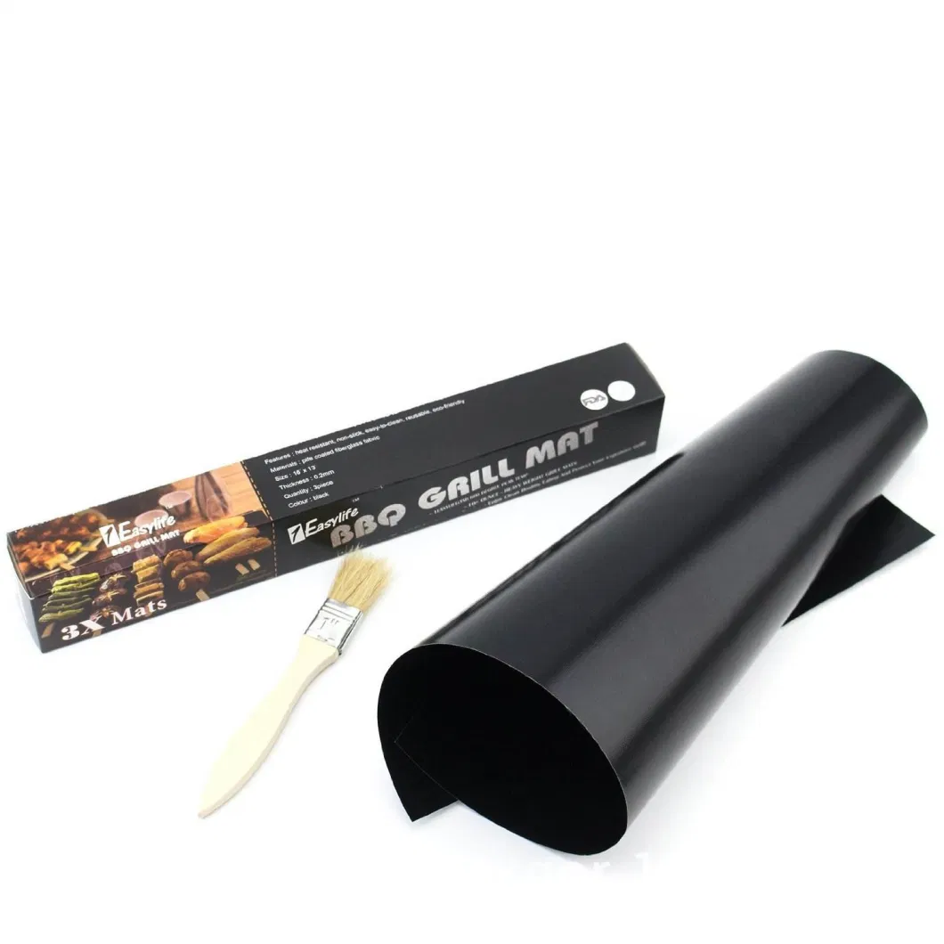 High Temperature Resistance Food Grade BBQ PTFE Grill Mat