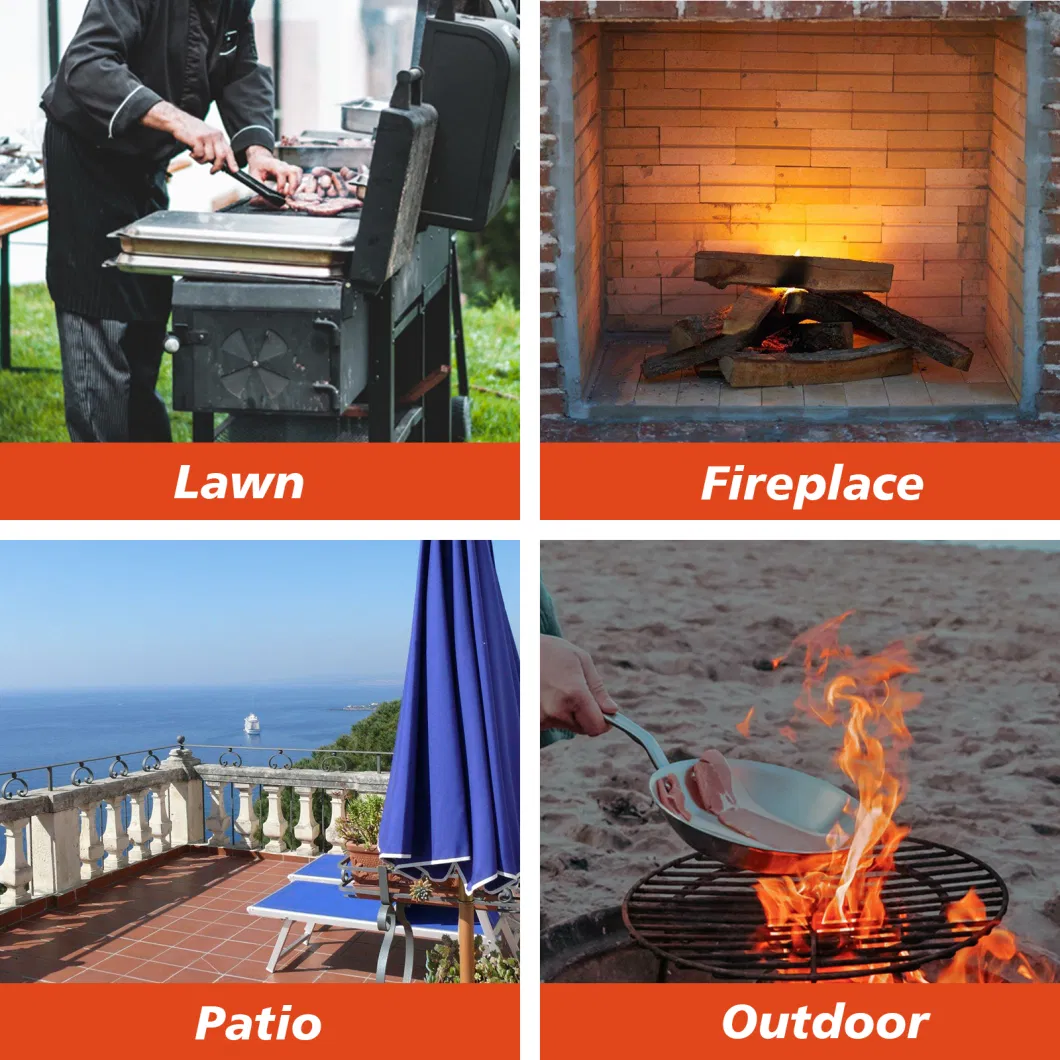 Grill Silicon Ground Ember Fireproof Deck Protector Fire Pit Ember Mat