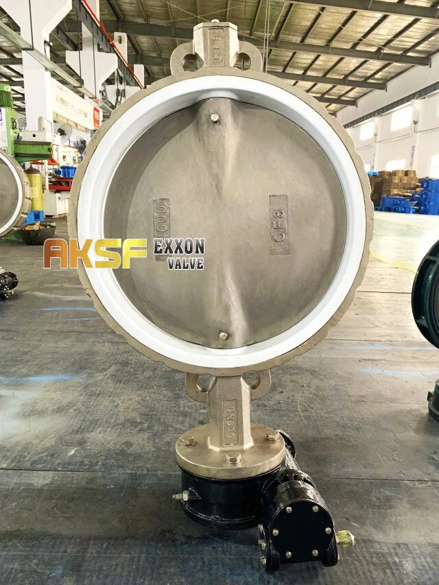 Stainless Steel Teflon Lined Butterfly Valve