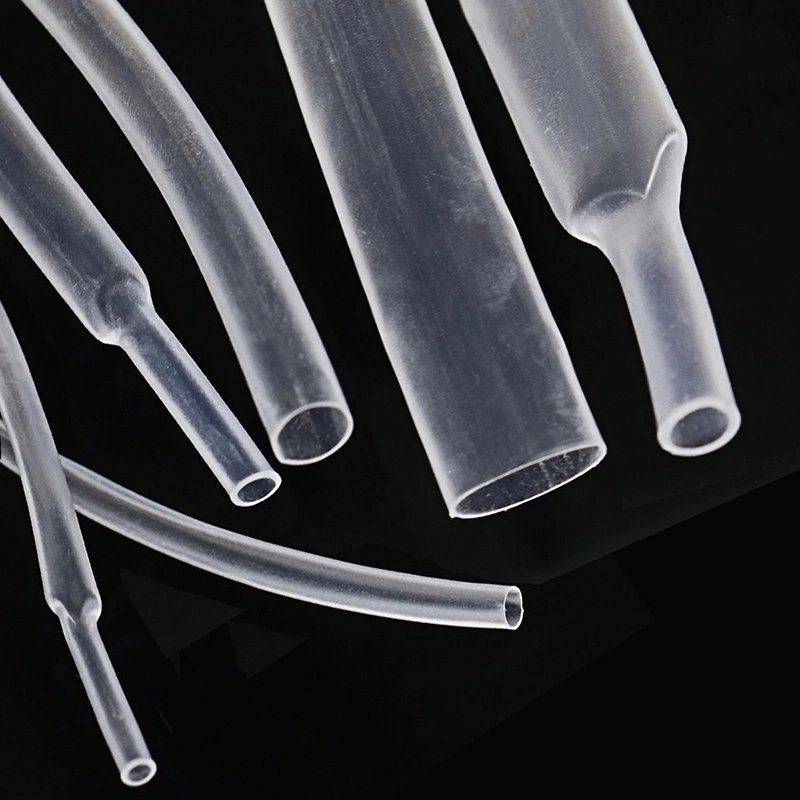 Flame Retardant Insulation Heat Shrink Tubing Transparent Clear PTFE Heat Shrink Tube