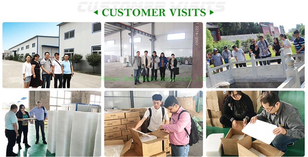Green UHMWPE Plastic Bed Liner Sheet UHMWPE Truck Lining