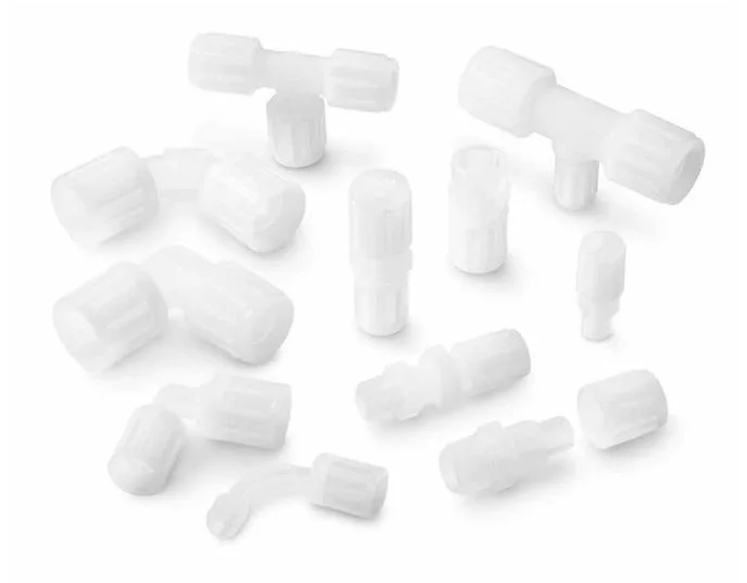 High Transparency Fluoropolymer Material Made From PFA Connector