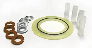 10 Inch 150lb Flat Face PTFE Flange Insulation Kit Gasket with Sleeve and Washer