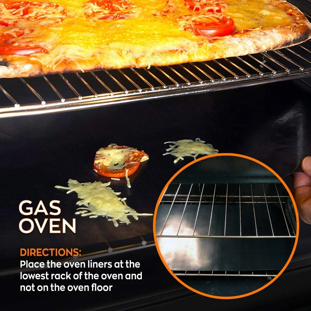 PTFE Coated Anti Fire Easy Clean Oven Liner
