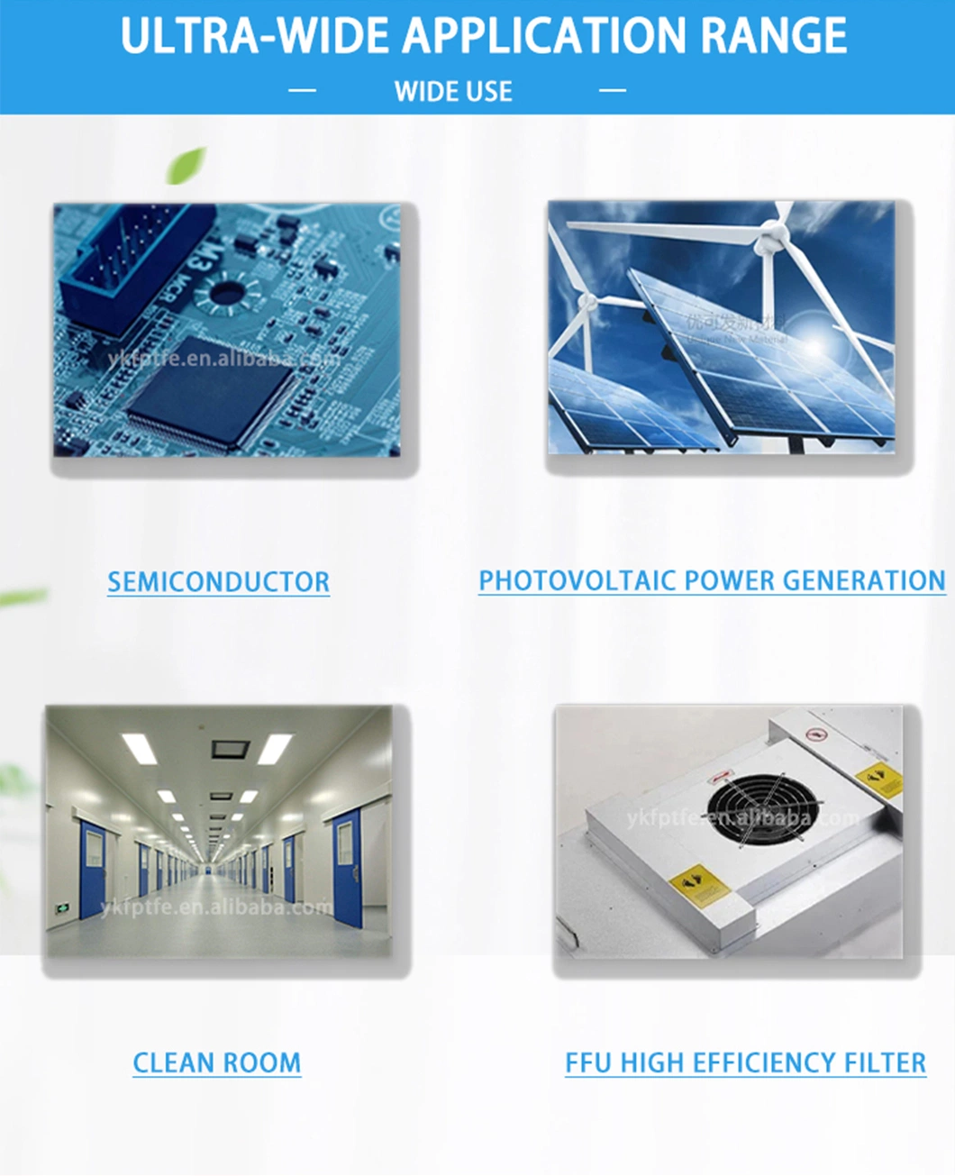 UNM New Fitration Product Multi-Layers U17 Filter Grade Waterproof PTFE+PET Composite Material