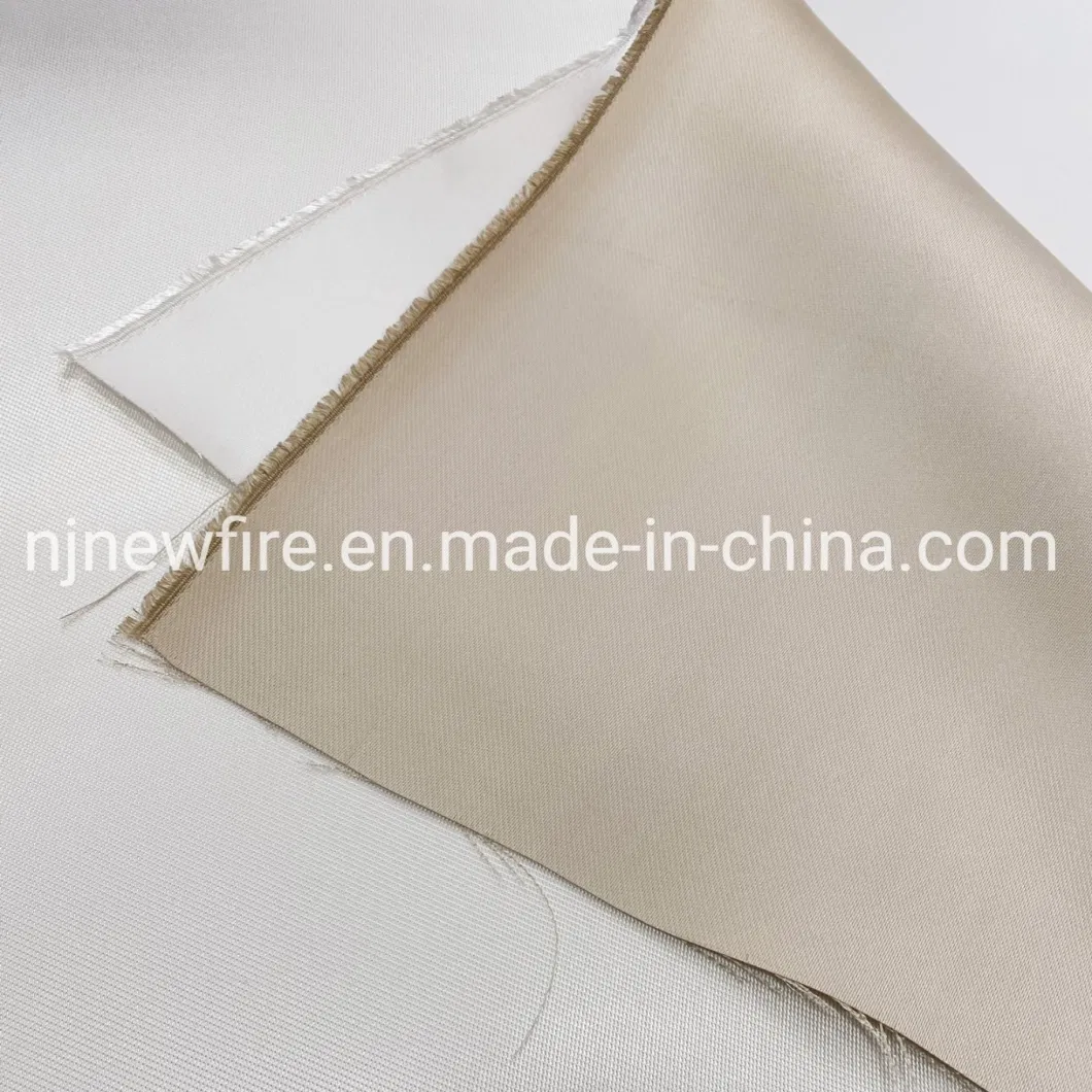 High Silica Fabric Silicone/PU/Vermiculite/Acrylic/Coated Silica Fiberglass Fabric High Quality Silica Products Good Price Silica Fabric Fire Resistant