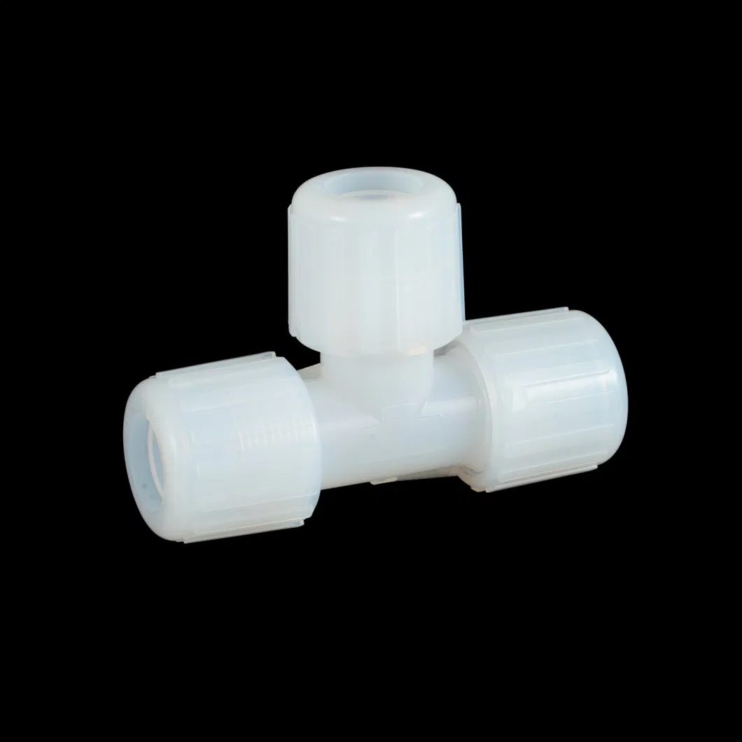 High Transparency Fluoropolymer Material Made From PFA Connector