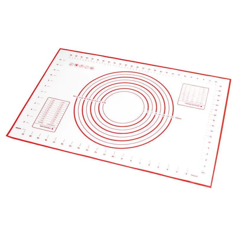 Custom Large Pastry Resistant Nonstick Fiberglass Kitchen Silicone Baking Mat