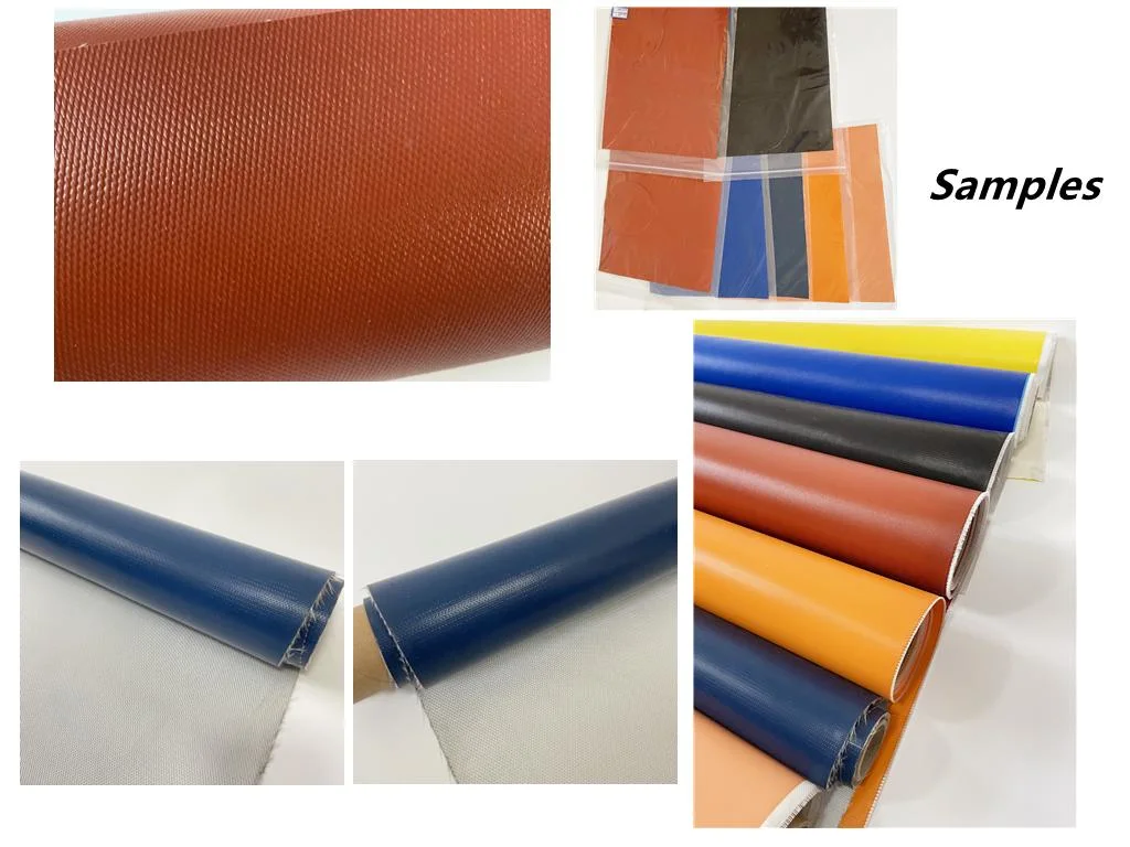 Good Chemical/Heat Resistant Silicone Rubber Coated Fiberglass Fabric Fireproof E-Glass/C-Glass Cloth