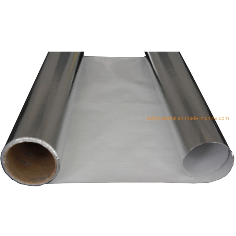 High Quality Aluminum Foil Coated Fiberglass Fire Retardant Thermal Insulation Cloth Roll