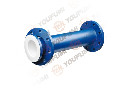 PTFE Lined Pipe (SPOOL) Flange Straight Pipe