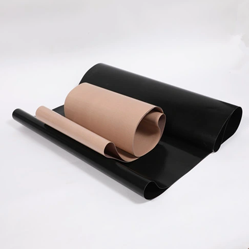 Non Stick PTFE Coated Fiberglass Cloth Fabric Seamless Fusing Machine Conveyor Belt