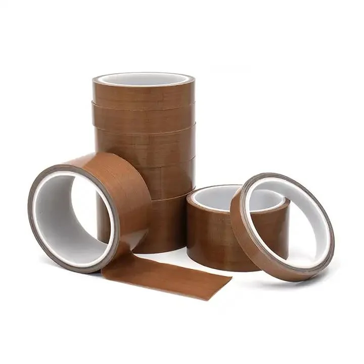 Silicone Adhesive PTFE Fiber Glass Tefloning Tape