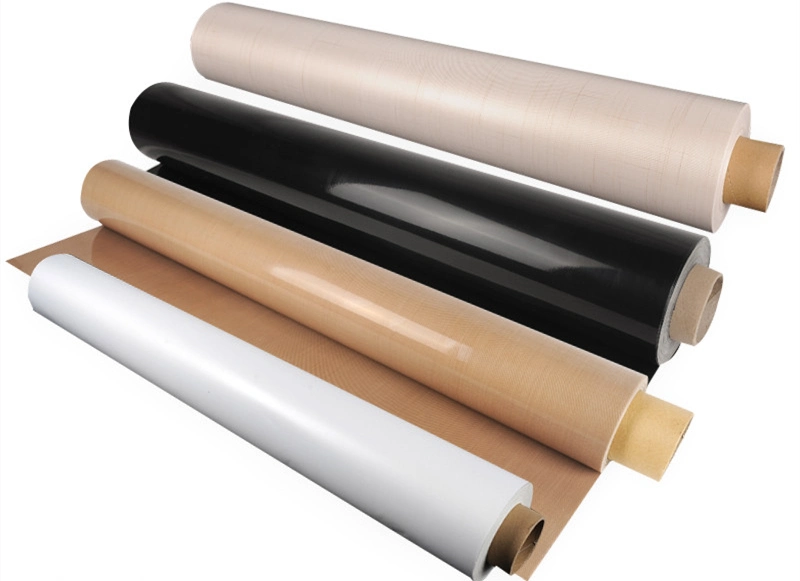 Anti-Static High Temperature Resistance Single Side Coating PTFE Coated Glass Fiber Fabric with 0.23mm Manufacturer