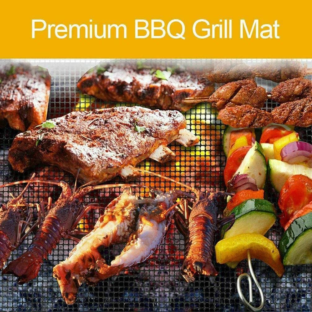 Reusable Non-Stick BBQ Grill Mesh Bag PTFE Mesh Bag