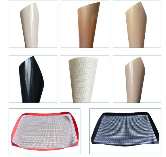 Fiberglass Cloth PTFE Fabric Sheet Roll with Super Quality