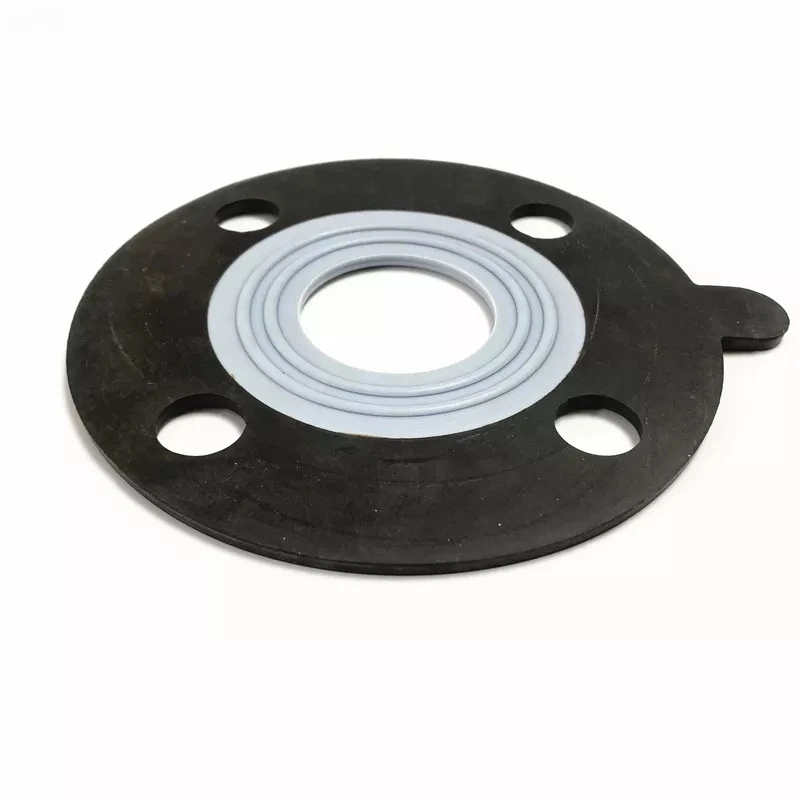 PTFE + EPDM Flange Gaskets Are Widely Used in Water Pipe Pump Fittings and Valves