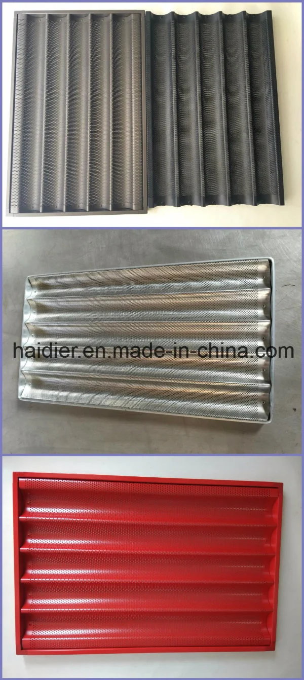 Alloy Aluminum French Bread Mold Baguette Baking Pans