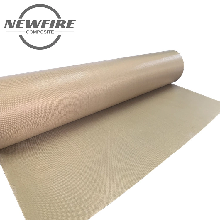 Factory Manufacture Low Friction Heat Insulation PTFE Fabric Fire Retardant and High Temperature PTFE Resistant High Quality PTFE Coated Fiberglass Fabric