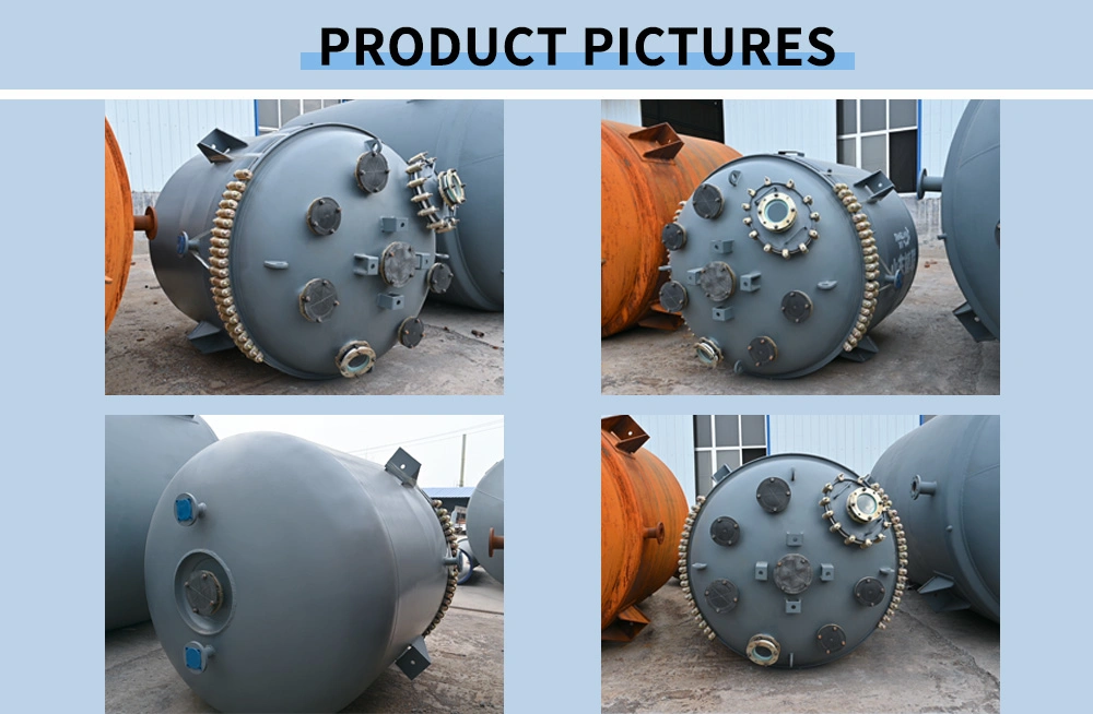 Pharmaceutical Equipment PTFE Lined Tank Reaction Kettle Chemical Reactor Vessel for Reaction